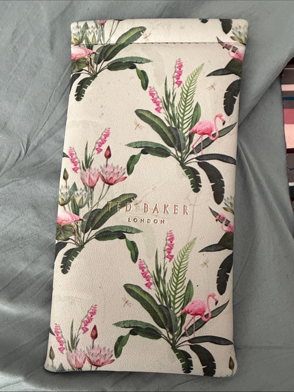 Ted Baker London Tropical Flamingo Sunglasses Pouch